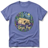 Gogh Pug ~ Comfort Colors Premium Tee thumbnail 10