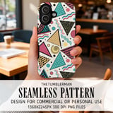 Retro Memphis Geometry Digital Size Bundle Png thumbnail 6