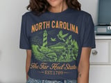 North Carolina Tar Heel State Est. 1789 T-Shirt thumbnail 9