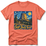 Gogh Devils Tower ~ Comfort Colors Premium Tee thumbnail 4