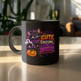 Cute Costume Still Not Impressed Mug thumbnail 10