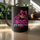 Boo Fix Your Font Mug thumbnail 16