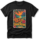 Island Strum ~ Comfort Colors Premium Tee thumbnail 1