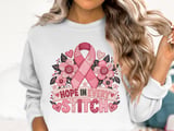 Faux Patchwork Hope in Every Stitch Tee thumbnail 21