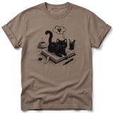 Bookish Black Cat Tee thumbnail 33
