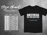 Anesthesia Take Your Breath Away Tee thumbnail 10