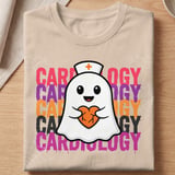 Cardiology Ghost Nurse Tee thumbnail 9