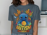 Autism Awareness Axolotl Graphic Tee thumbnail 11