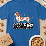 Piebald Love Dachshund Mom Tee thumbnail 2