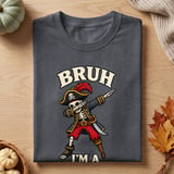 Bruh I'm A Pirate Tee thumbnail 2