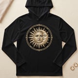 Vintage Celestial Sun and Moon Hoodie thumbnail 3