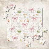 Digital Bundle, Pink Bow Pattern, Watercolor Teacup, Macarons, Digital Pattern, Commercial Use, Digital Scrapbooking, Party Decor, Digital thumbnail 7