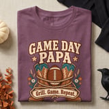 Game Day Papa Tee or Sweatshirt thumbnail 8