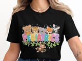 Pediatrics Animal T-Shirt: Pediatric Nurse, Children's Doctor, Nursing Student thumbnail 9