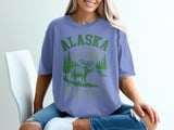 Alaska The Last Frontier Moose Graphic Tee thumbnail 3