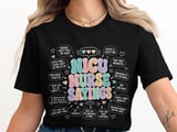 NICU Nurse T-Shirt: Funny Sayings, Neonatal ICU, Nursing Student thumbnail 7