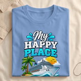 My Happy Place Floats T-Shirt thumbnail 6
