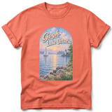 Gogh Lake Ontario ~ Comfort Colors Premium Tee thumbnail 4
