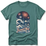 Firework Wave ~ Comfort Colors Premium Tee thumbnail 8