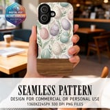 Watercolor Easter Eggs Digital thumbnail 2