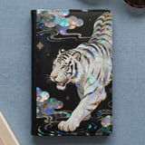 Iridescent White Tiger Passport Cover thumbnail 1