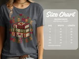 Read More Worry Less Tee or Sweatshirt, Faux Patchwork Design thumbnail 19