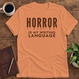 Horror Is My Writing Language Softstyle Tee thumbnail 9