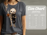 Skeleton Cat and Coffee Tee or Sweatshirt thumbnail 13