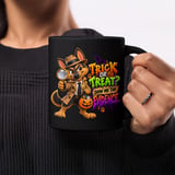 Detective German Shepherd Halloween Mug thumbnail 1