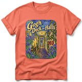 Gogh Deck the Halls ~ Comfort Colors Premium Tee thumbnail 4