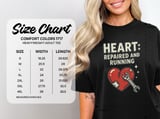 Heart Repaired Running T-Shirt: Open Heart Surgery Recovery, Cardiac Patient, Wrench Patch Graphic thumbnail 13