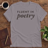 Fluent in Poetry Softstyle Tee thumbnail 5
