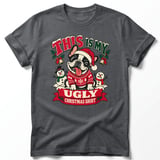 Frenchie Ugly Christmas Shirt Tee thumbnail 4