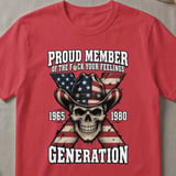 Generation X Outlaw Skull T-Shirt thumbnail 4