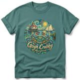 Gogh Crabby ~ Comfort Colors Premium Tee thumbnail 8