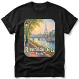 Riverside Dots ~ Comfort Colors Premium Tee thumbnail 1