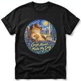 Gogh Ahead, Make My Day ~ Comfort Colors Premium Tee thumbnail 1