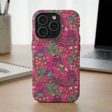 Pink Tropical Botanical MagSafe® Phone Case  thumbnail 1