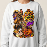 Detective Chase the Dog Halloween Sweatshirt thumbnail 9