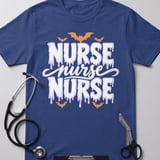Spooky Nurse Nurse Nurse Tee thumbnail 3