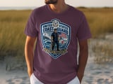 United States Coast Guard Semper Paratus T-Shirt, Military Veteran Gift, Nautical Coastie Life Apparel, Patriotic Tee thumbnail 3