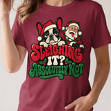 Sleighing It Absolutely Not Tee thumbnail 14