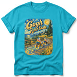 Gogh Roller Skate ~ Comfort Colors Premium Tee thumbnail 5