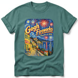 Gogh Fireworks ~ Comfort Colors Premium Tee thumbnail 8
