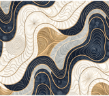 Abstract Wave Digital Pattern, Digital Bundle, Seamless Pattern, Modern Art Print, Geometric Printable Art, Background Texture, Digital thumbnail 8