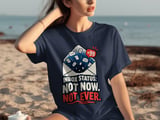 Inbox Status Not Now Not Ever Tee thumbnail 2