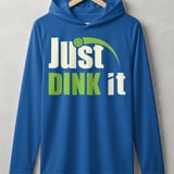 Pickleball Sport-Tek Performance Hood, Just DINK it, Lightweight Hoodie thumbnail 3