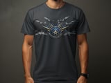 United States Air Force Fighter Jet T-Shirt | Patriotic Military Veteran Gift for Him | Air Force Family Tee thumbnail 3