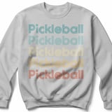 Pickleball Gildan Crewneck Sweatshirt, Pickleball Pickleball Pickleball Pickleball Pickleball, Court Warm Up thumbnail 7