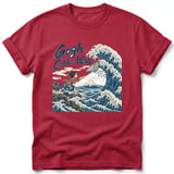 Gogh Catch a Wave ~ Comfort Colors Premium Tee thumbnail 2